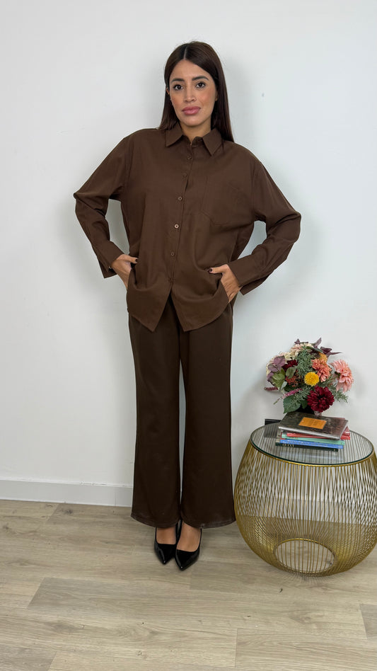 Pantalone Palazzo Felpato