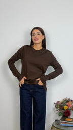 Maglia Over Girocollo Lumina