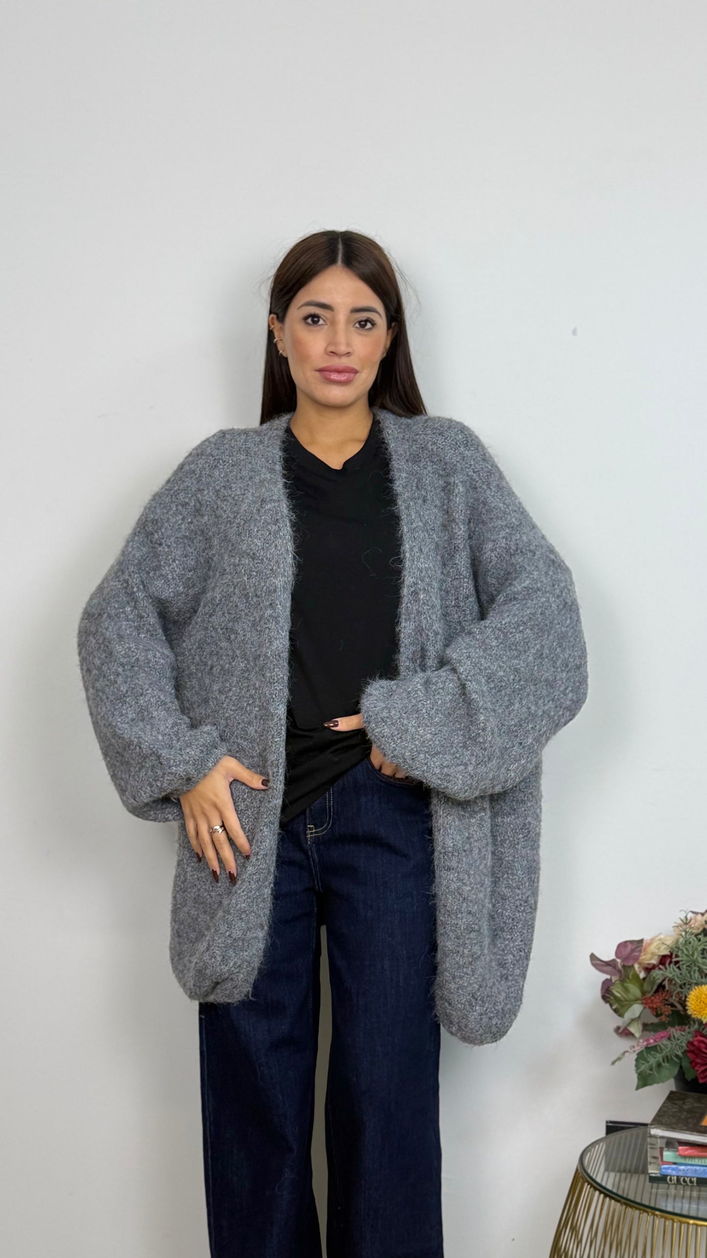 Cardigan Morbido Pesante