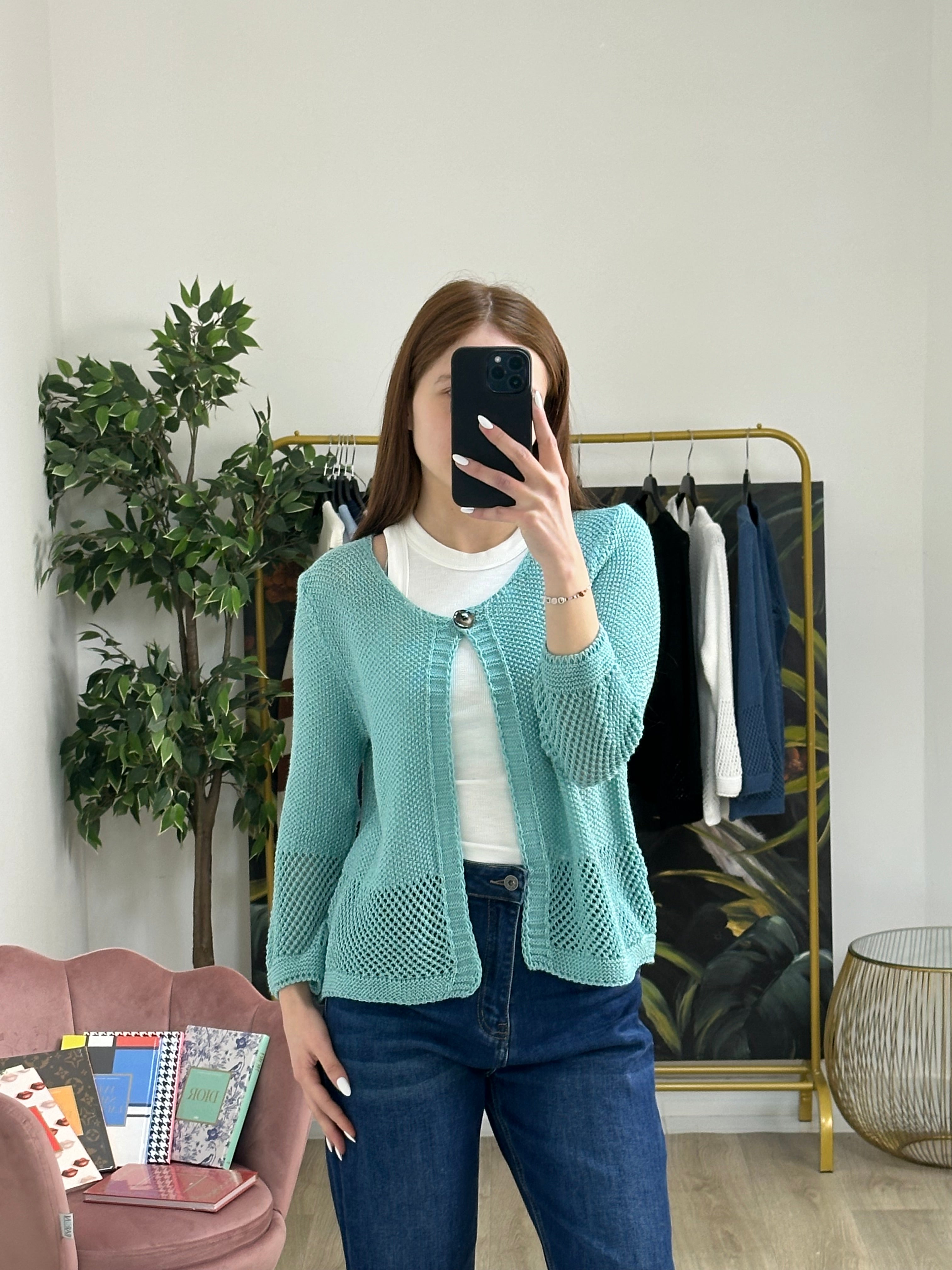 Cardigan Traforato