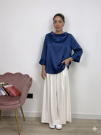 Maglia Scollo ad Anello in Raso