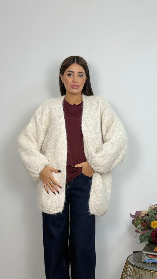 Cardigan Morbido Pesante
