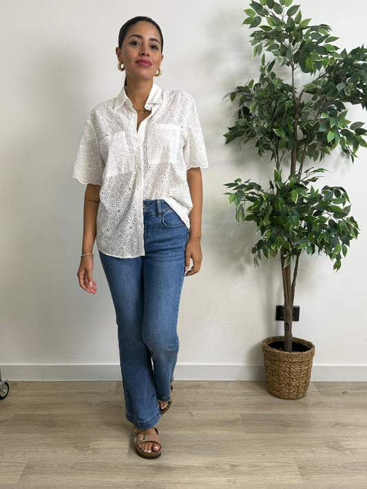 Jeans a zampa Paola