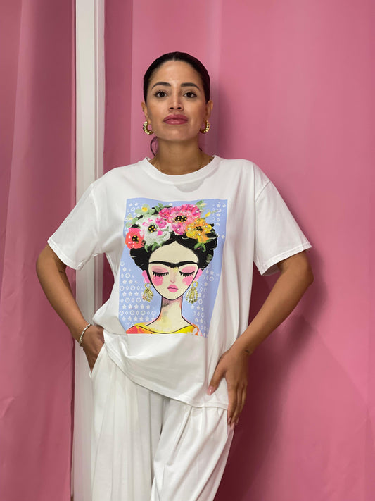 T-shirt Frida colors