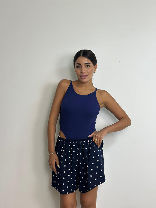 Canotta body con spalline