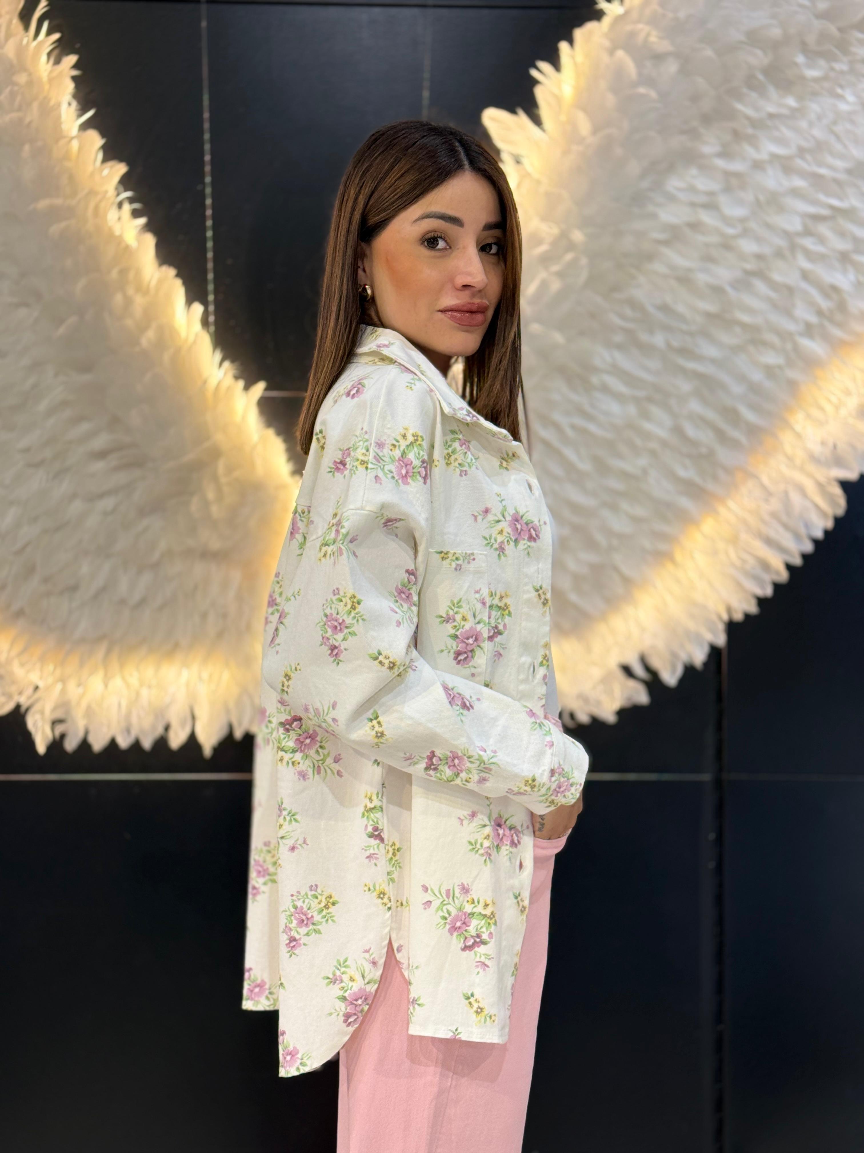 Camicia Flower Design