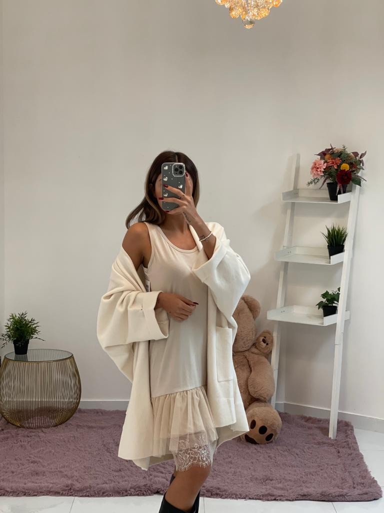 Sottoveste con pizzo