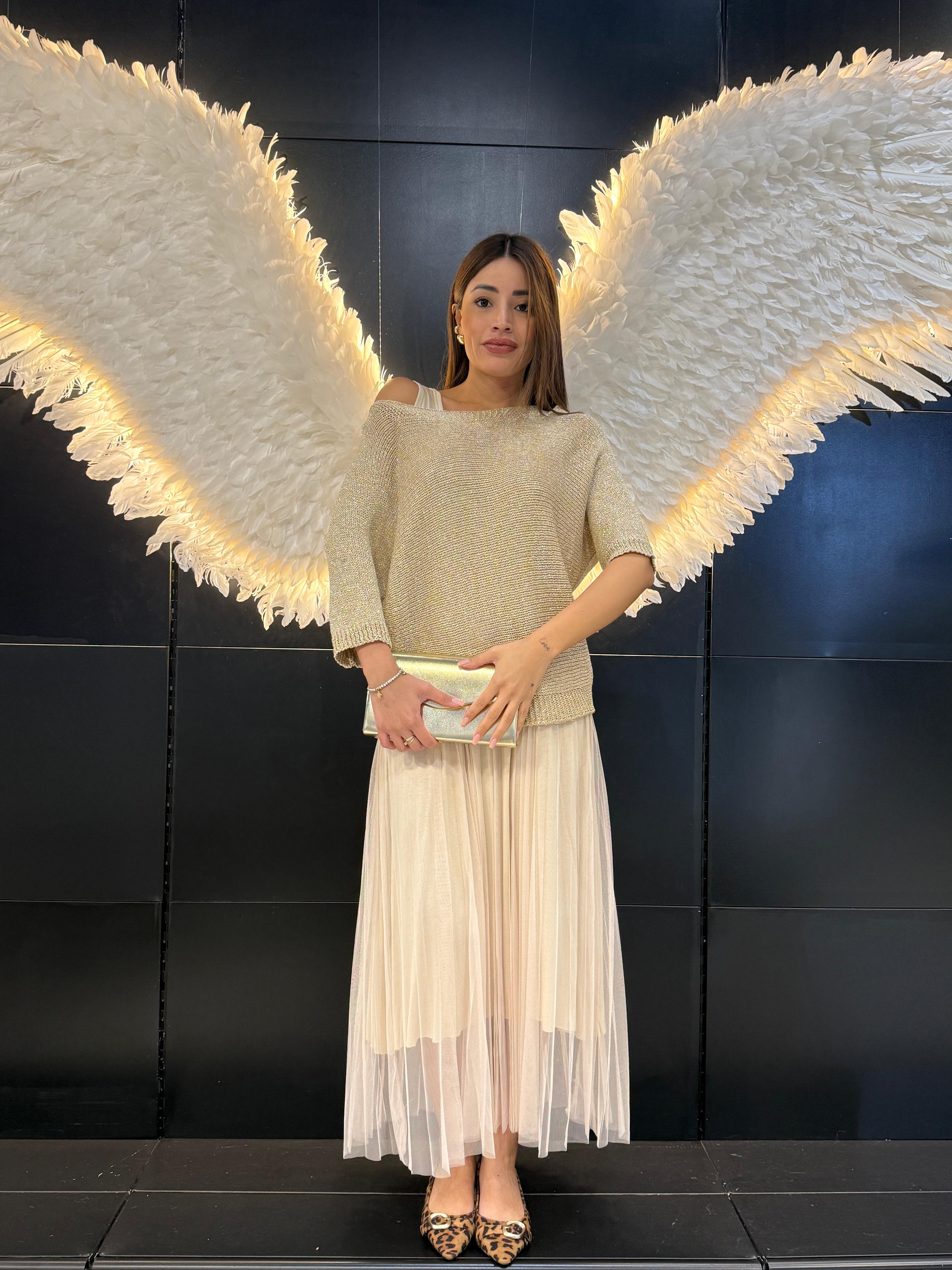 Abito in Tulle Lurex