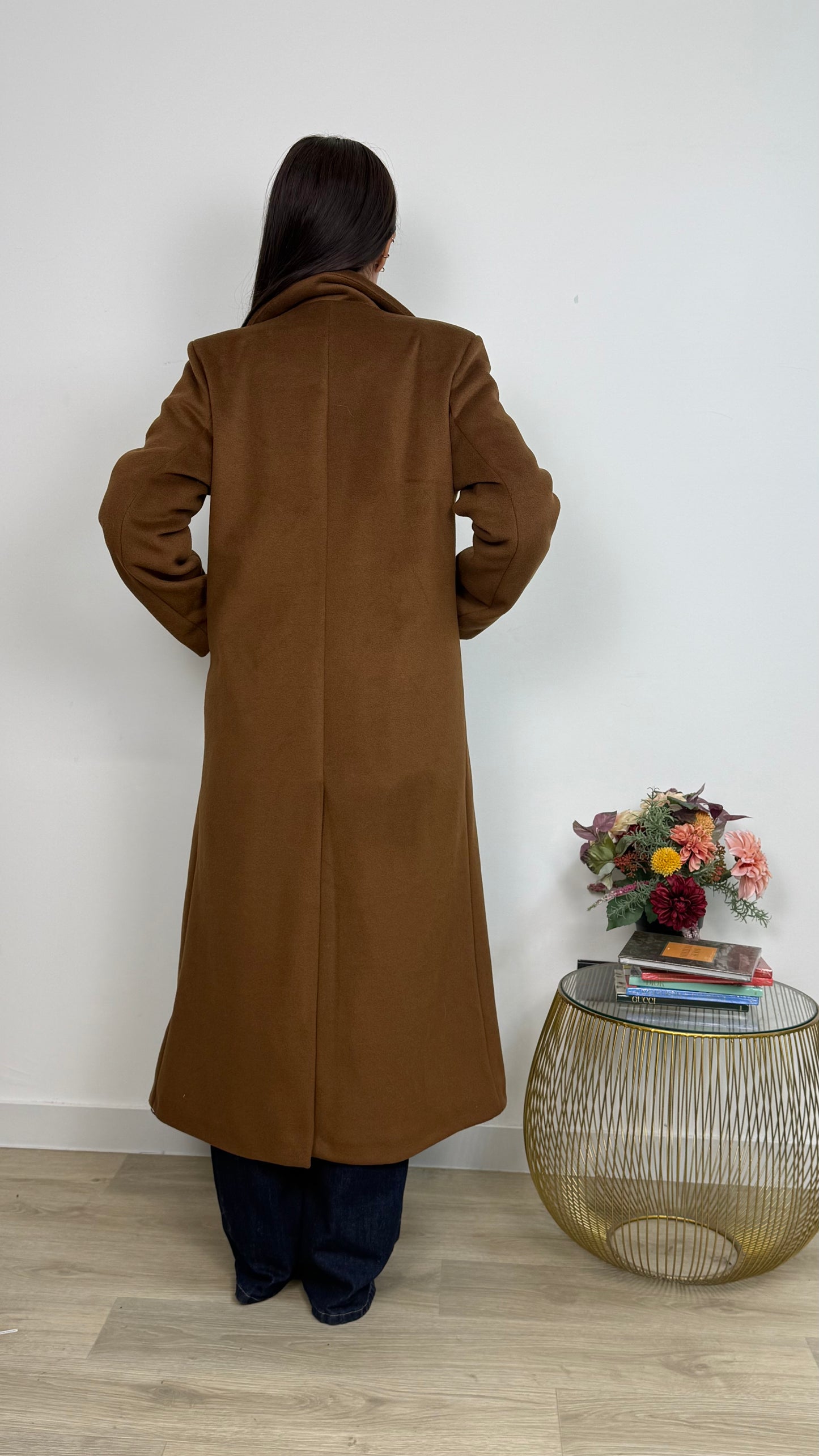 Cappotto Lungo Foderato
