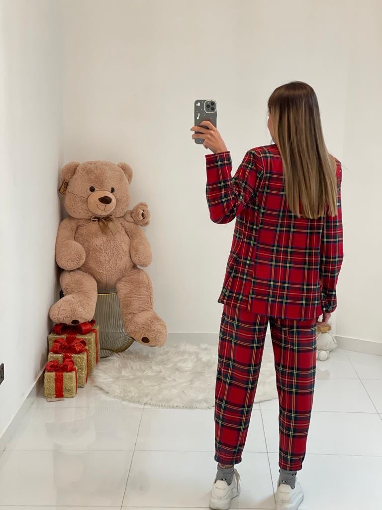 Pantalone scozzese a palloncino
