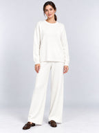 Completo in Maglia con Pantalone a Palazzo