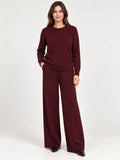 Completo in Maglia con Pantalone a Palazzo