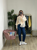 Camicia Trasparente chiusura a Fiocchetto