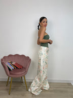Pantalone Palazzo Flowers