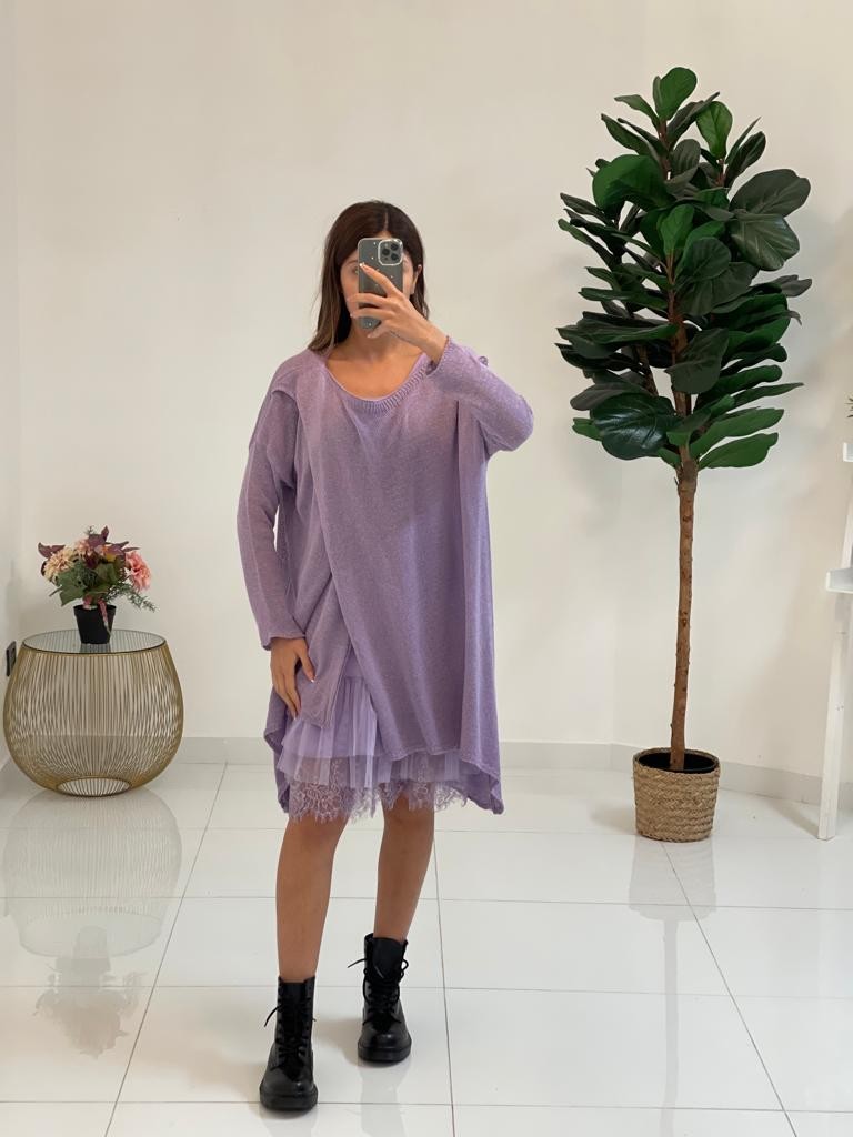 Sottoveste con pizzo