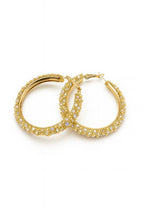 Orecchini con Strass Iridescenti