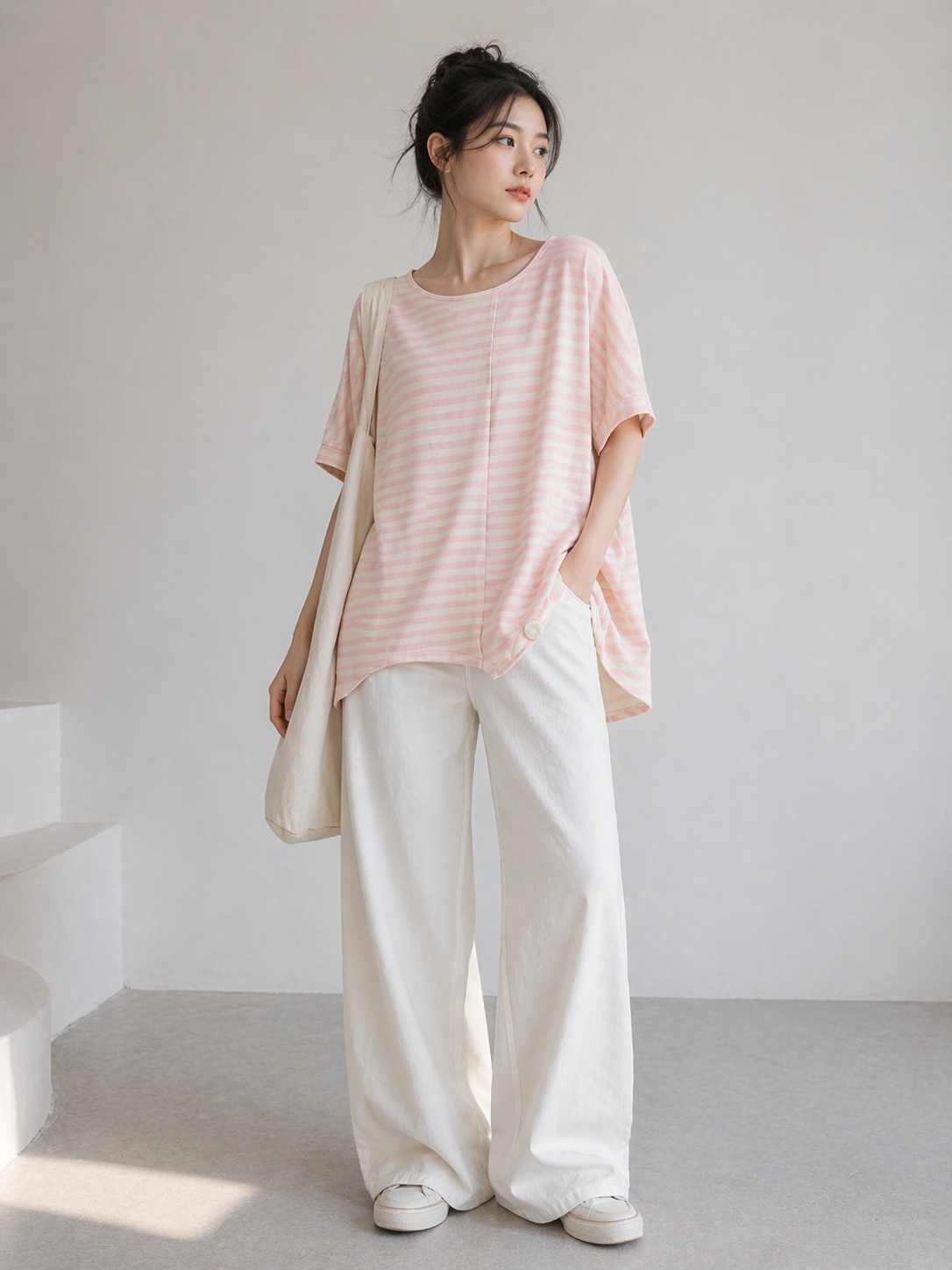 Maglia Over Asimmetrica Sun Sun
