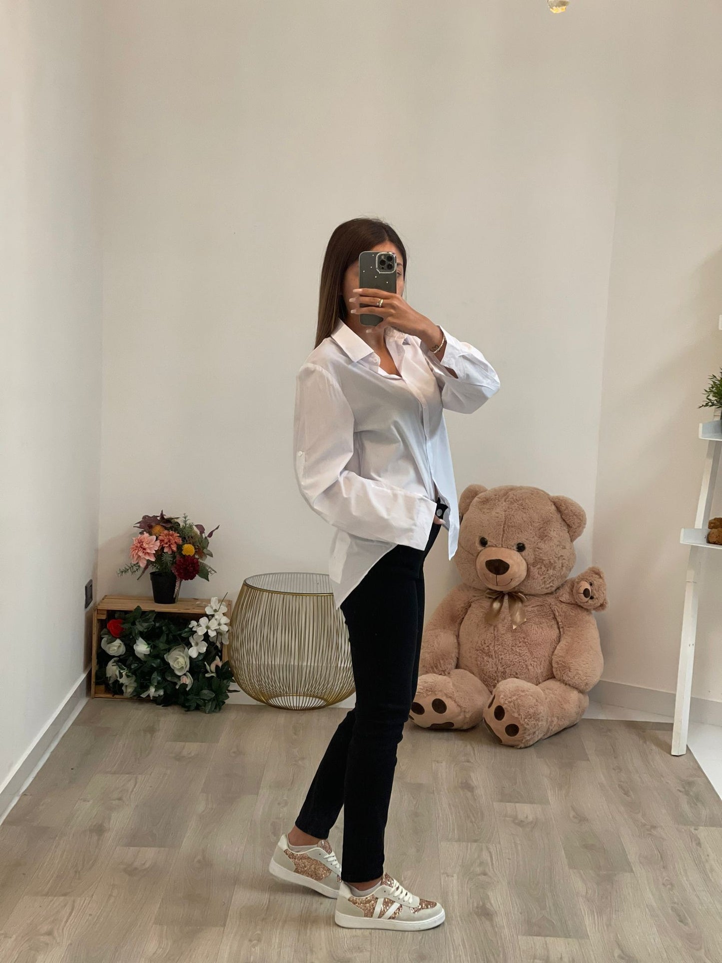 Jeans skinny taglia forte