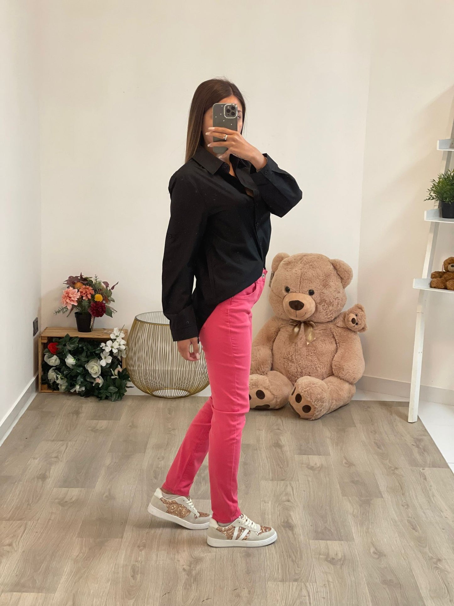 Jeans skinny taglia forte