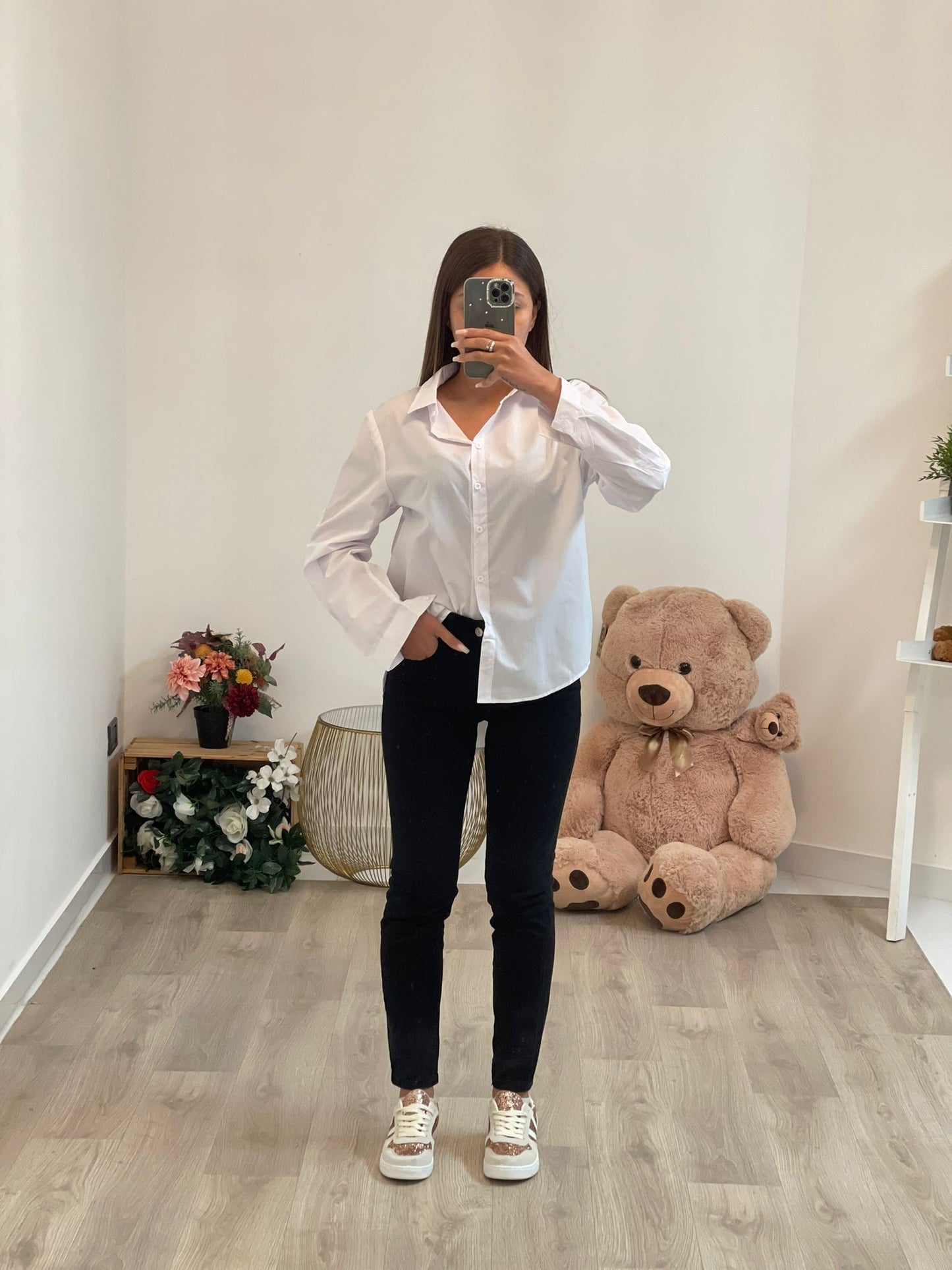 Jeans skinny taglia forte