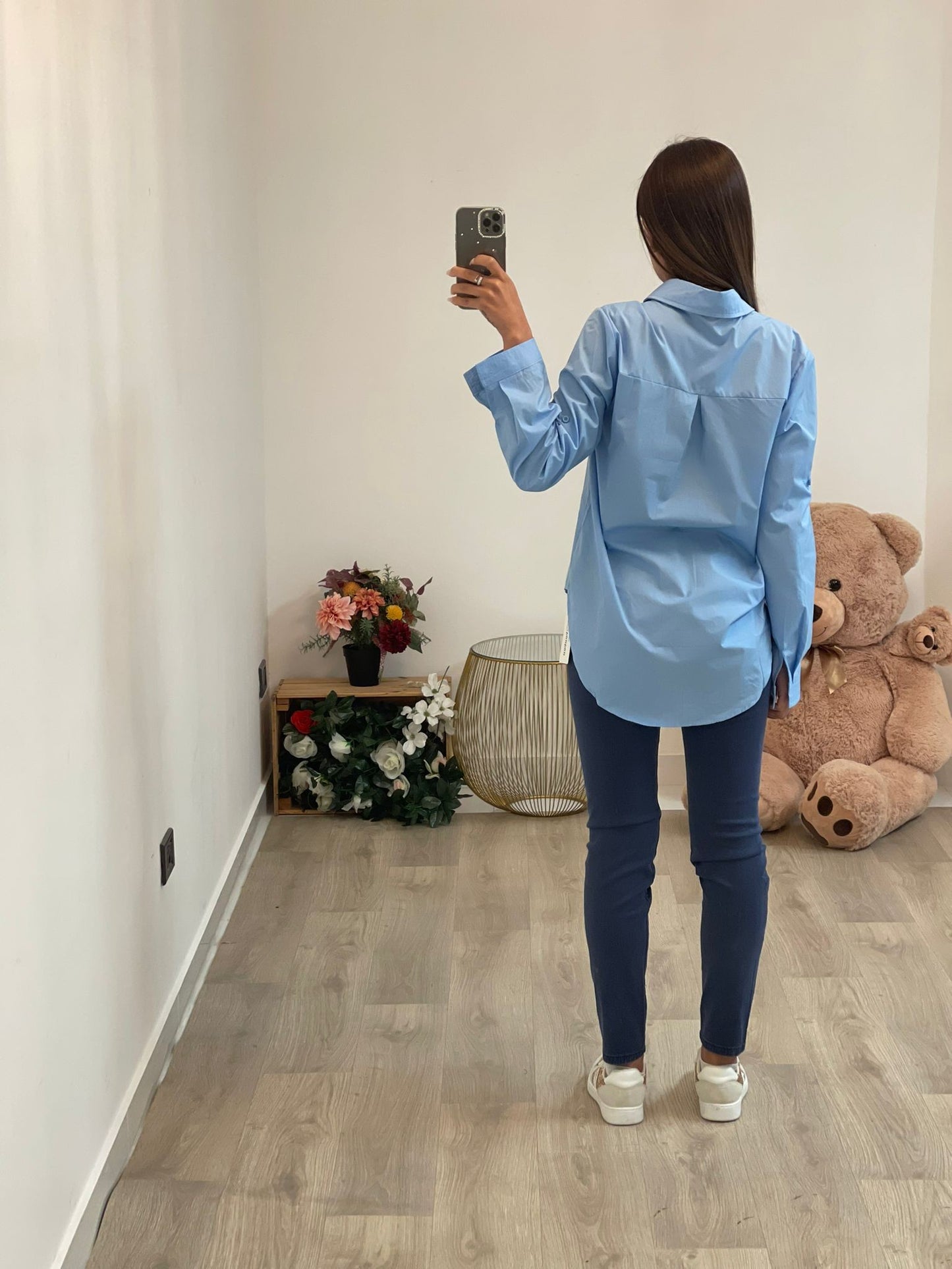 Jeans skinny taglia forte