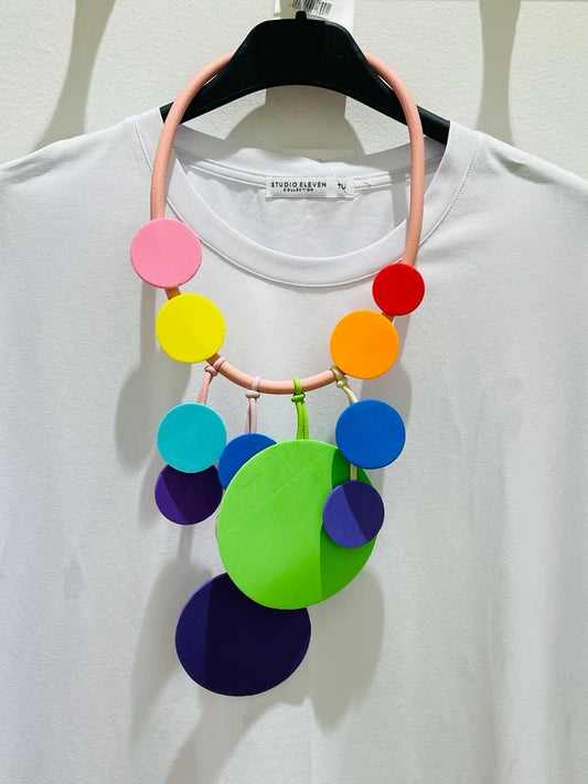 Collana estiva di gomma