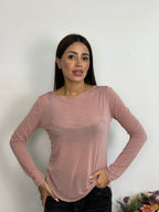 Maglietta Misto Cashmere Over
