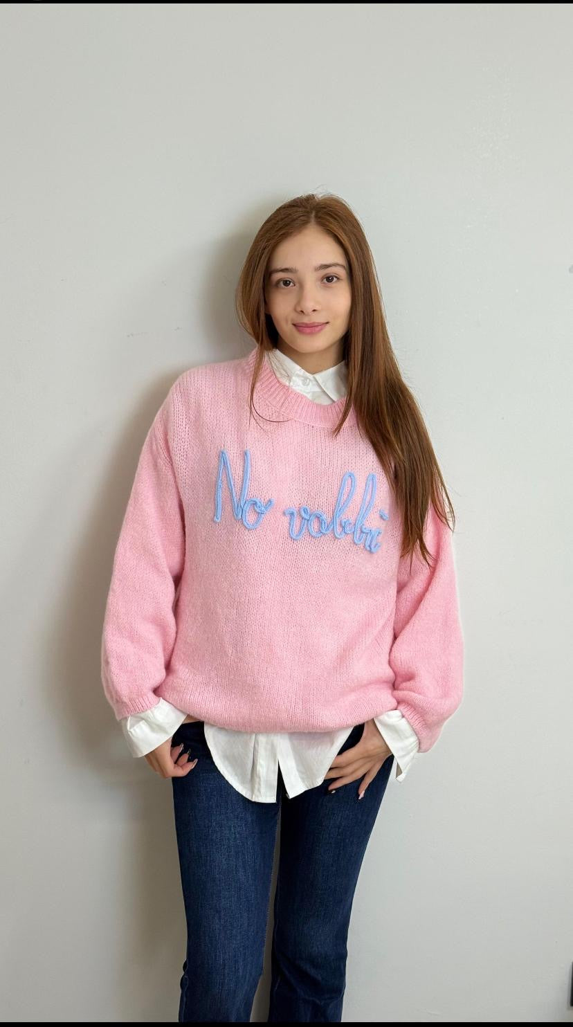 Maglione misto lana no vabbè