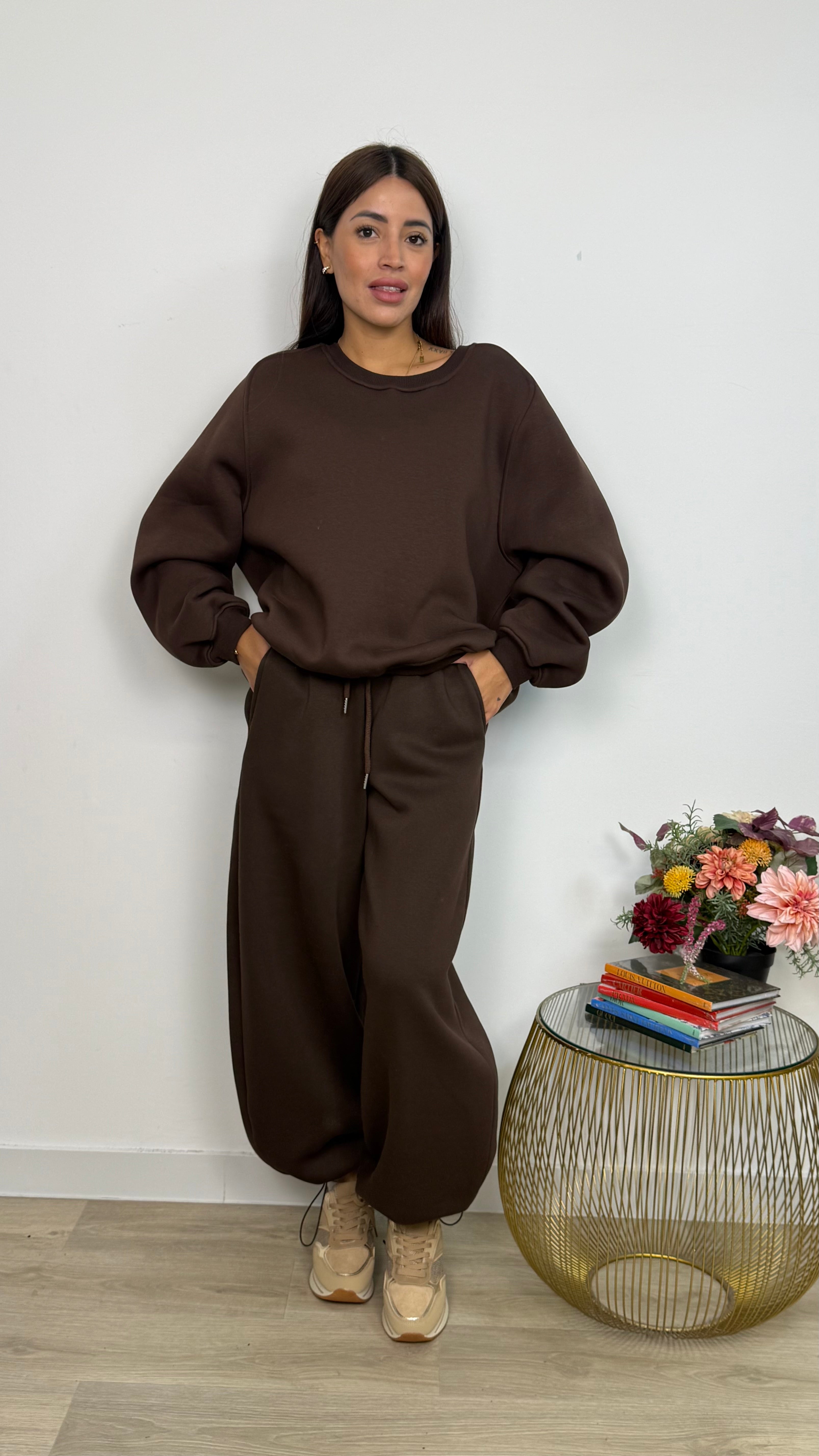 Pantalone Jogger felpato Lumina