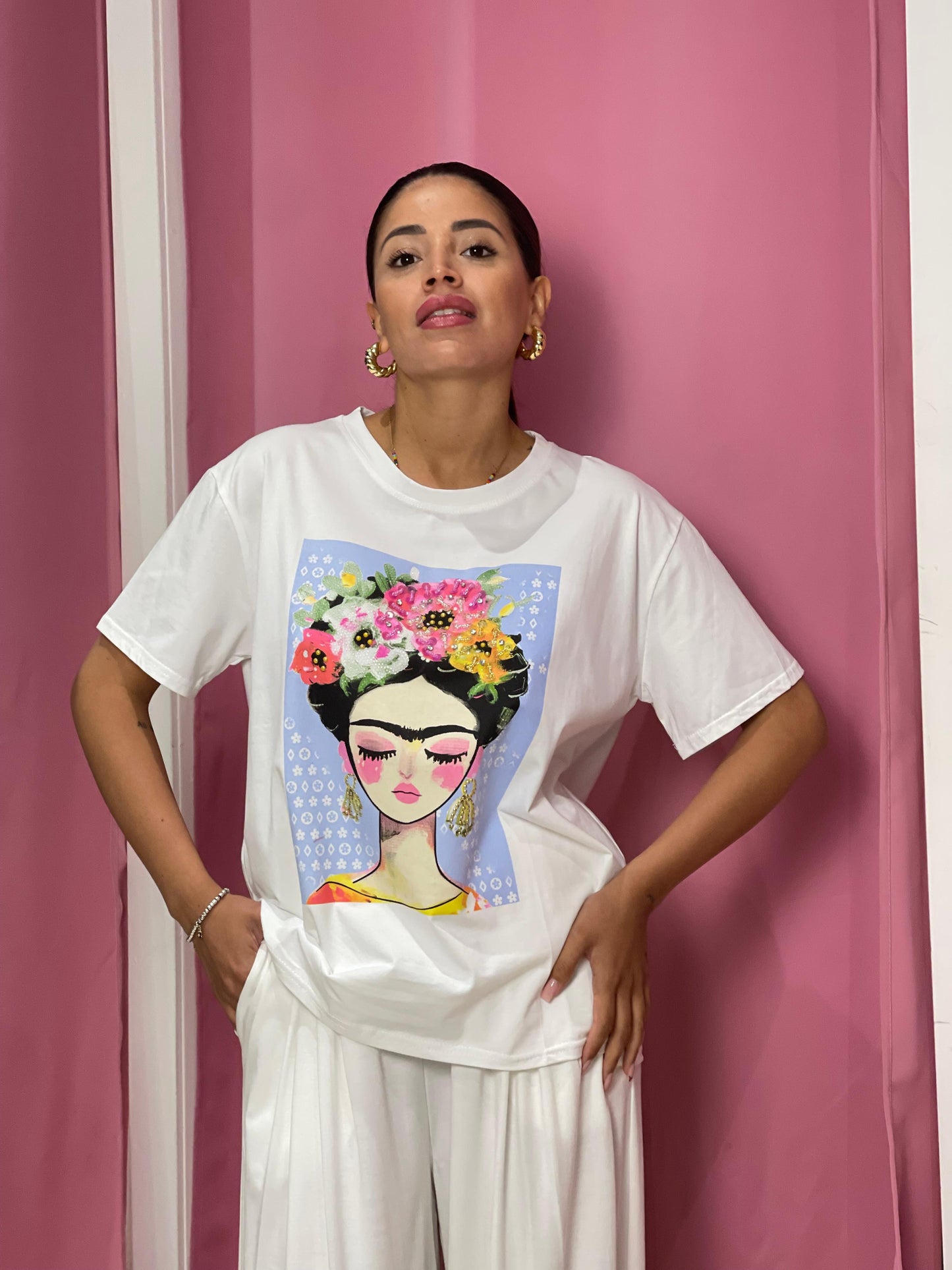 T-shirt Frida colors
