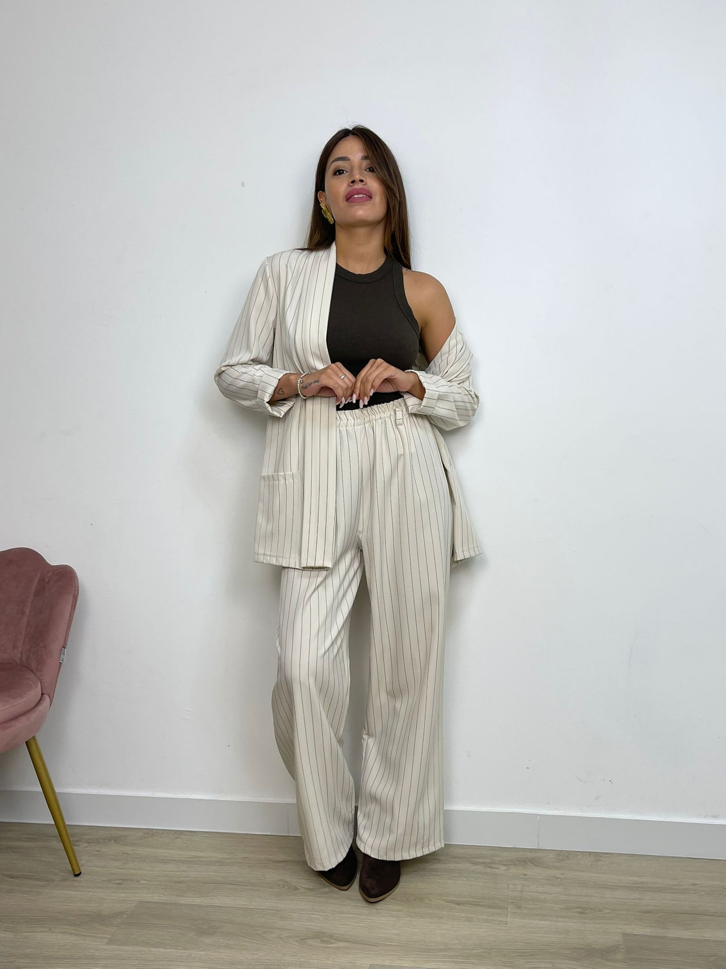 Blazer gessato