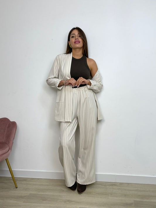 Pantalone gessato