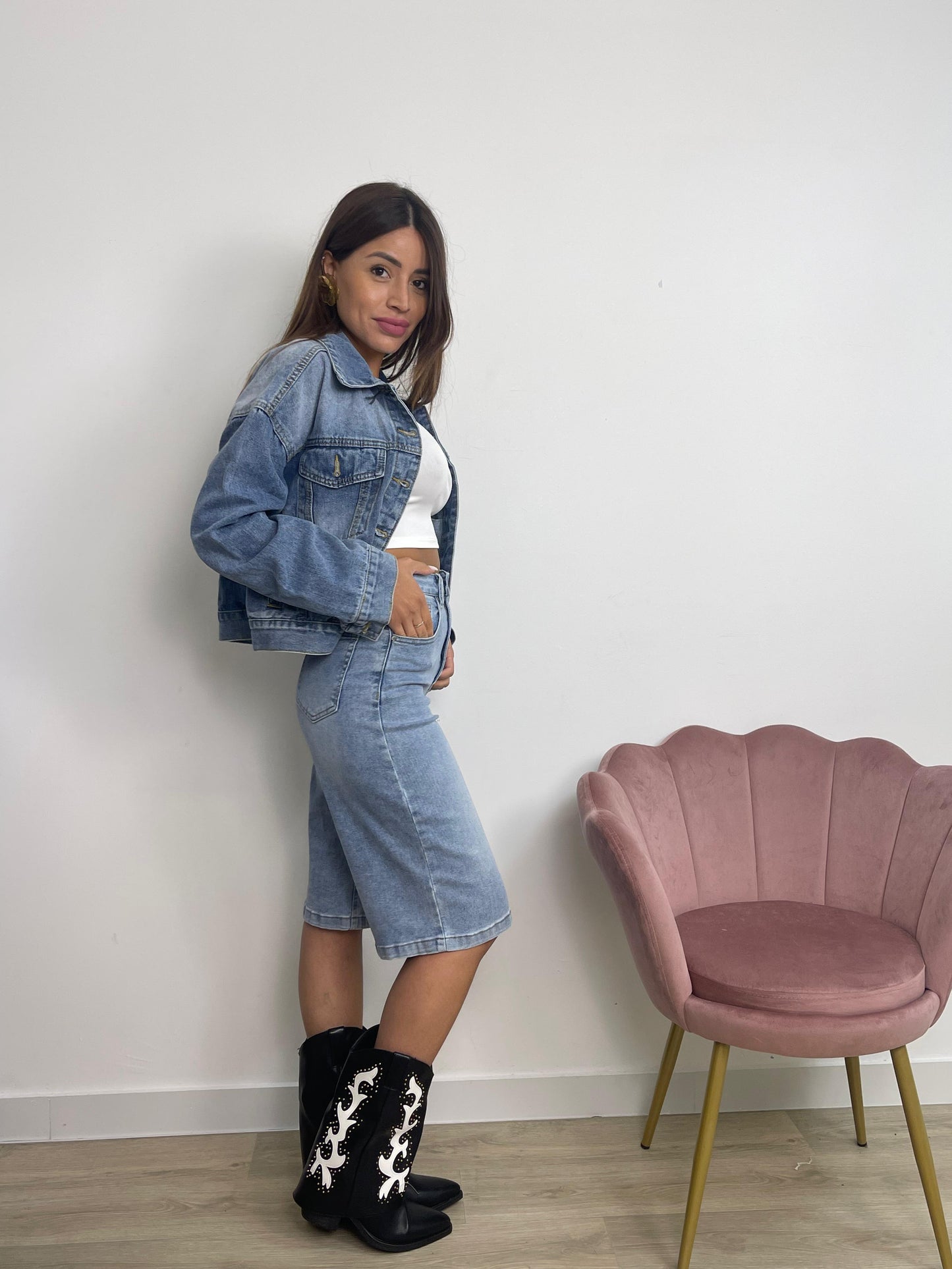 Bermuda in jeans