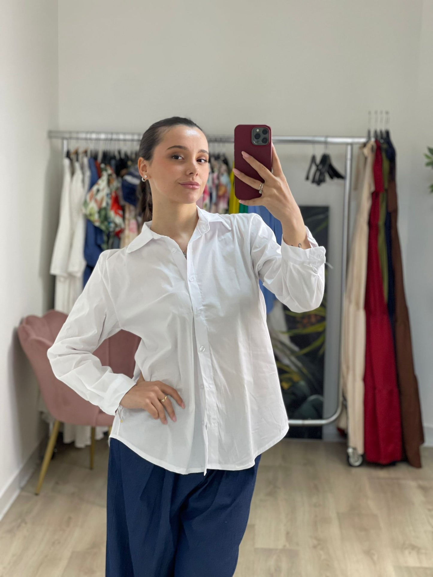 Camicia sweetheart