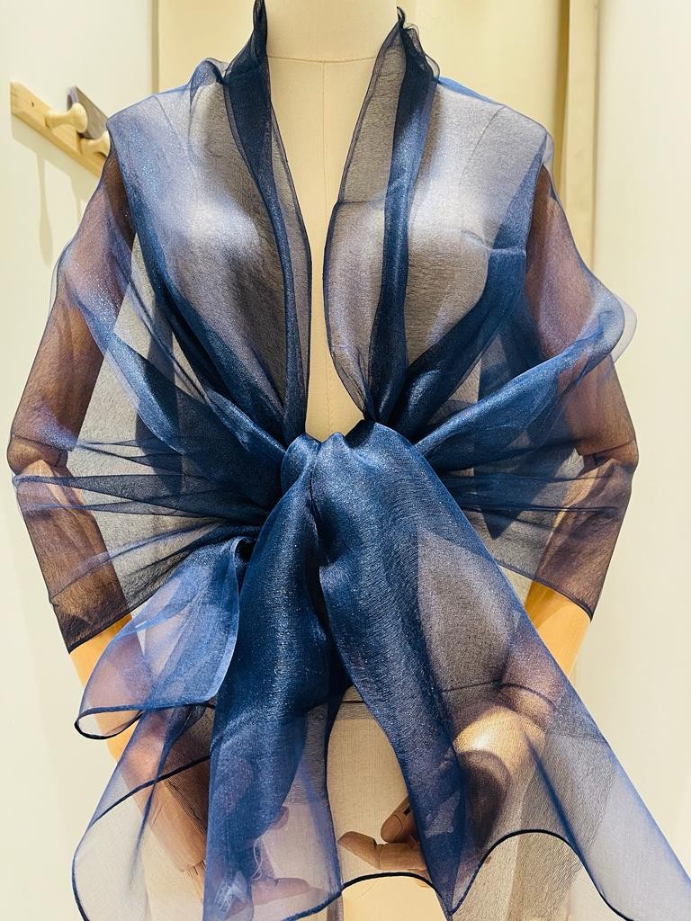 Stola lurex in seta