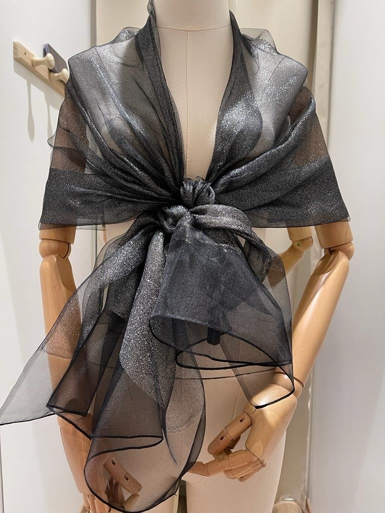 Stola lurex in seta