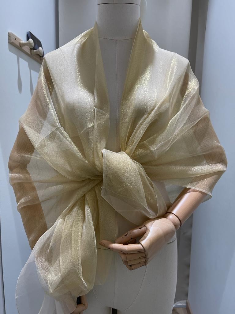 Stola lurex in seta