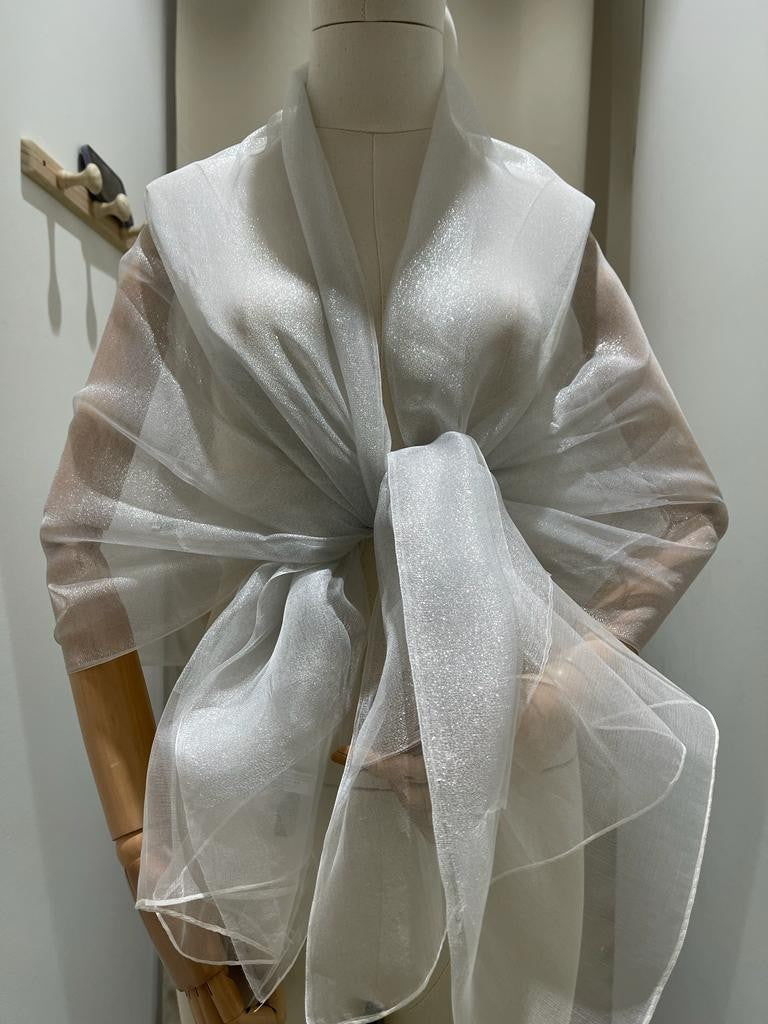 Stola lurex in seta
