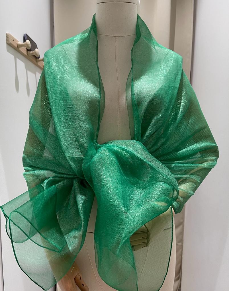 Stola lurex in seta