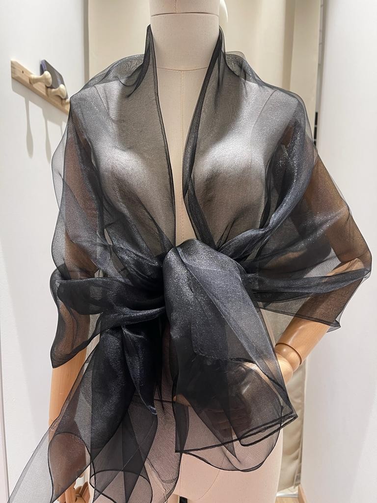 Stola lurex in seta