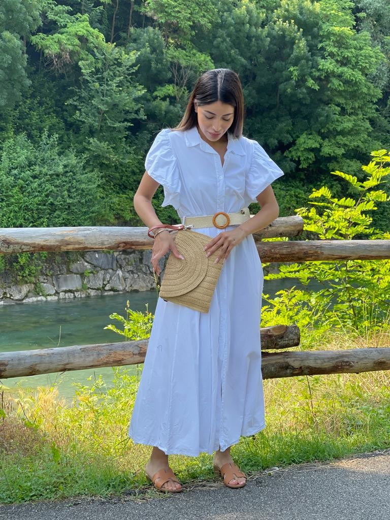 Pochette in paglia