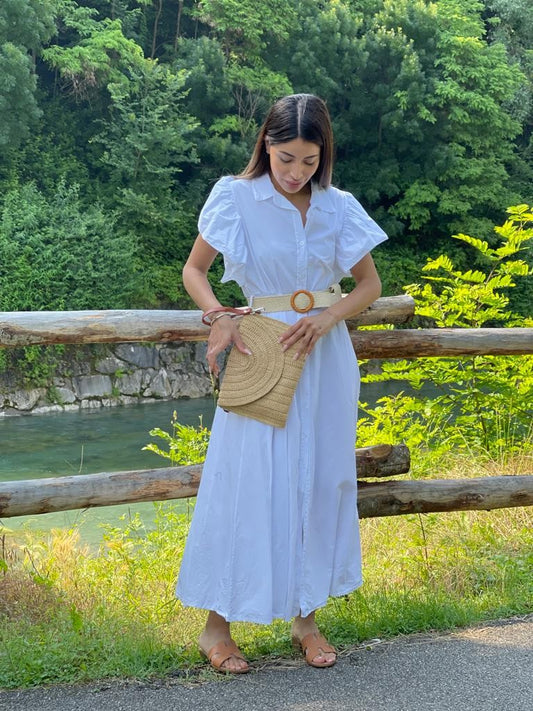 Pochette in paglia