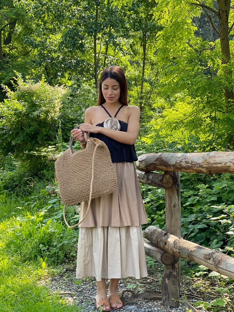Borsa in paglia