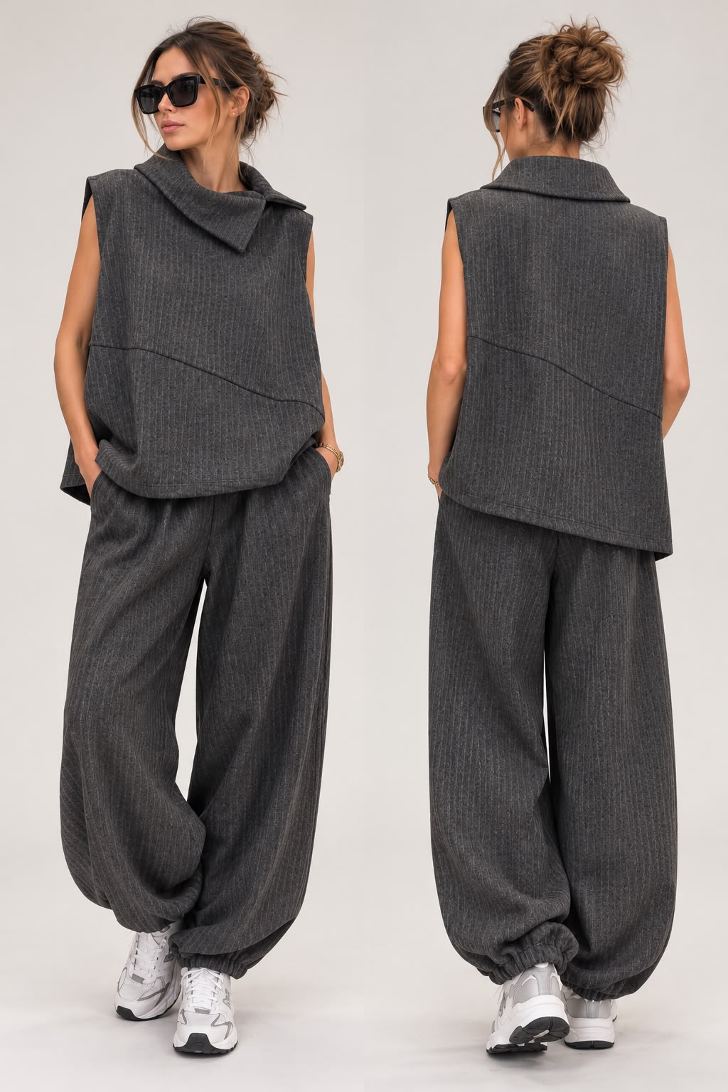 Pantalone Caviglia Elasticizzata