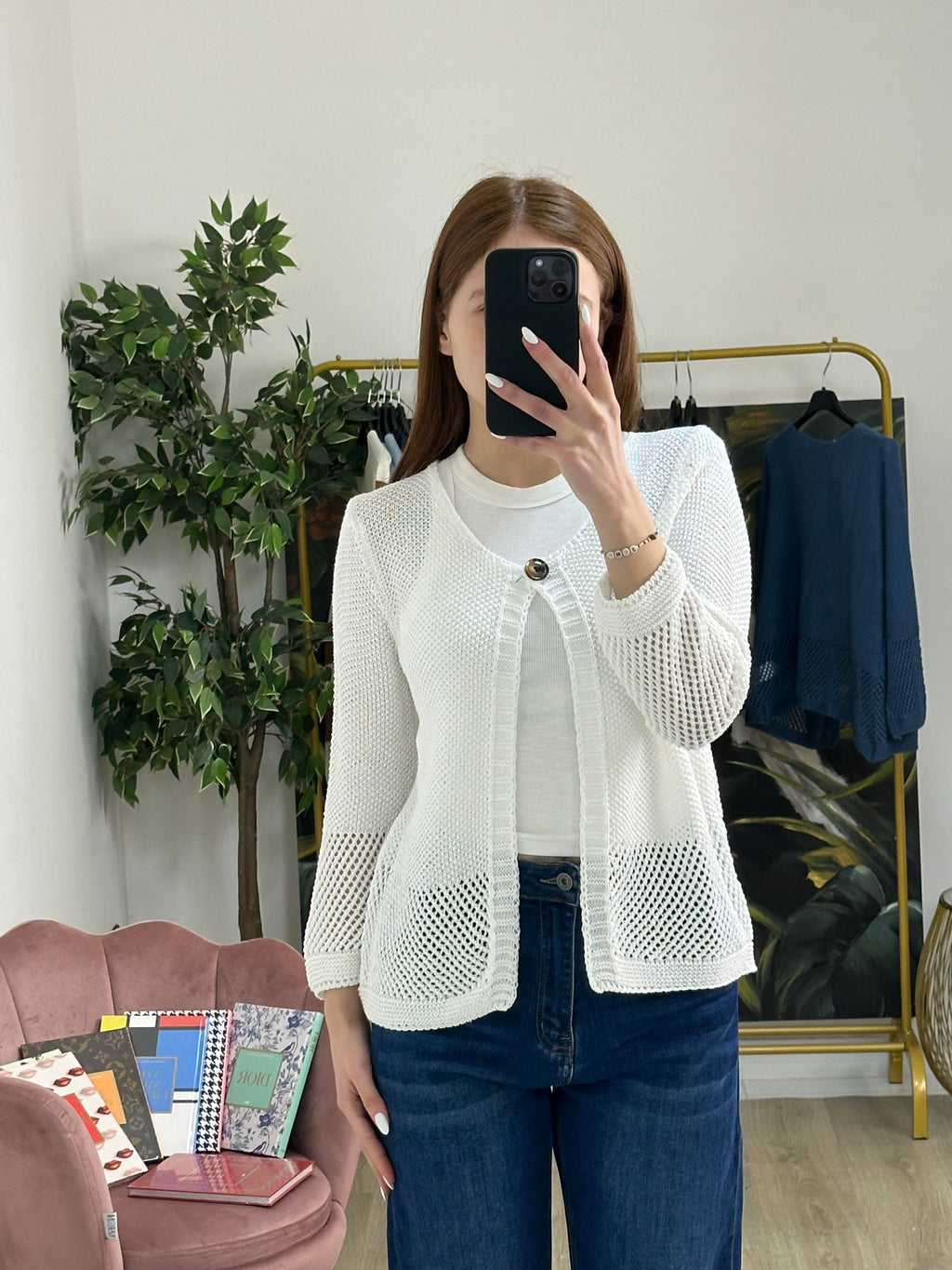 Cardigan Traforato