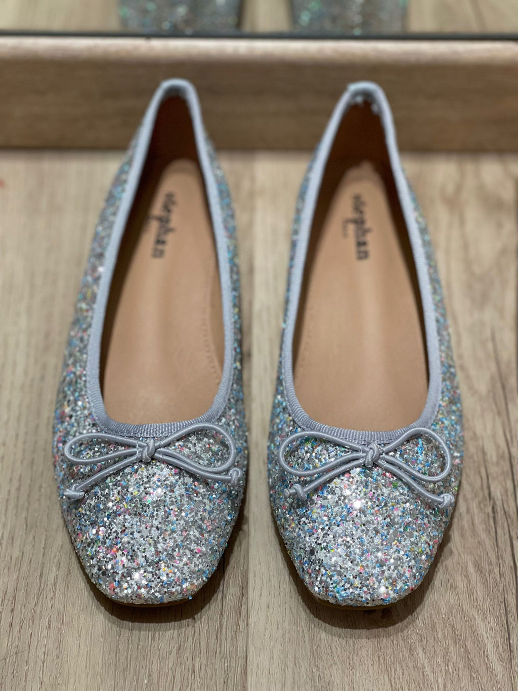Ballerine brillantinate