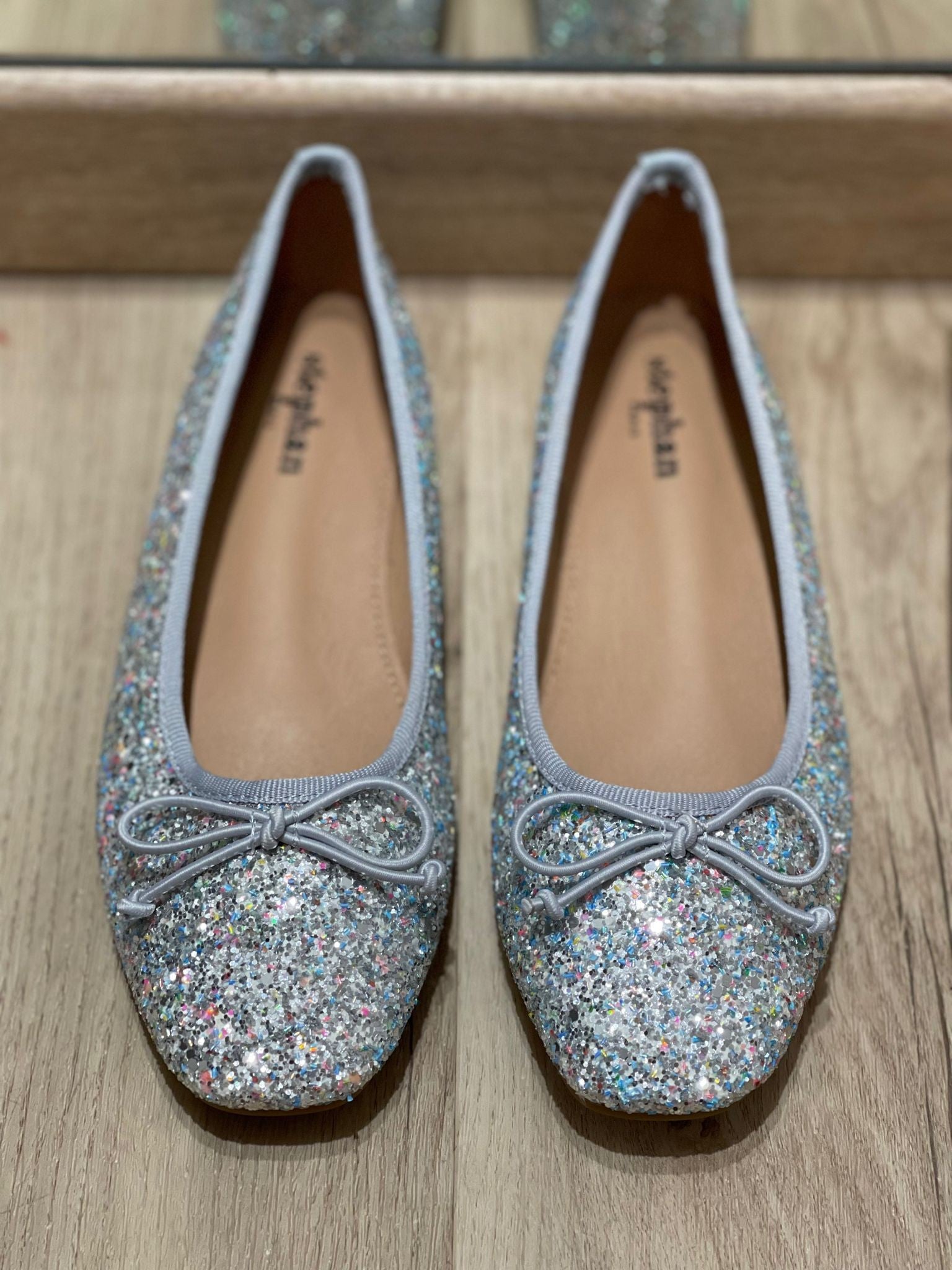 Ballerine brillantinate