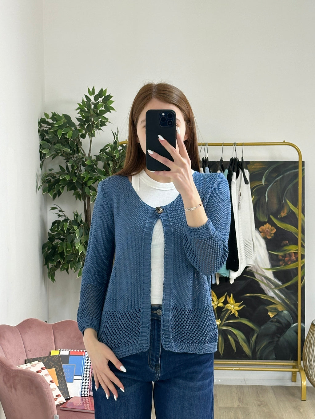 Cardigan Traforato