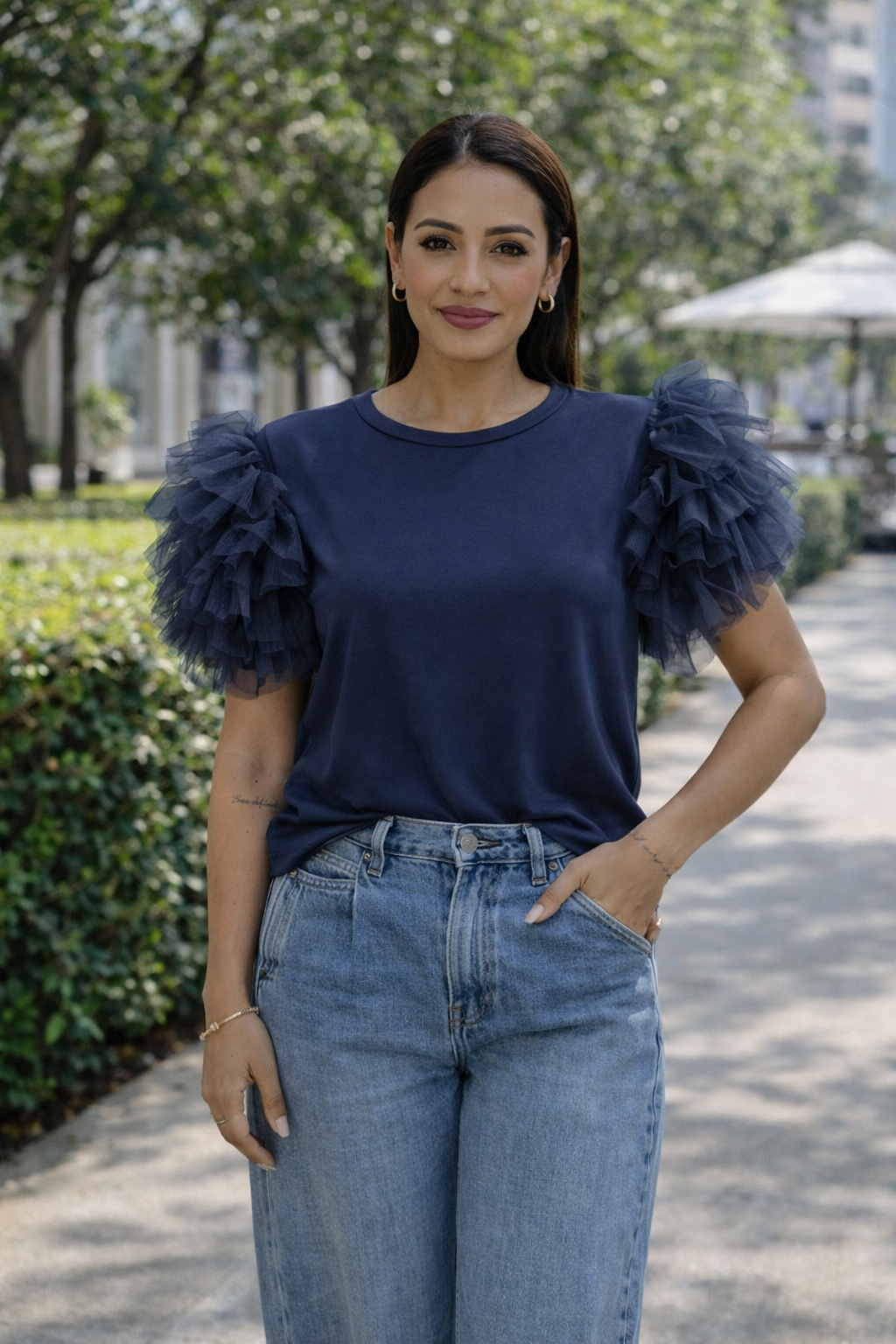 Blusa Romantic Tulle
