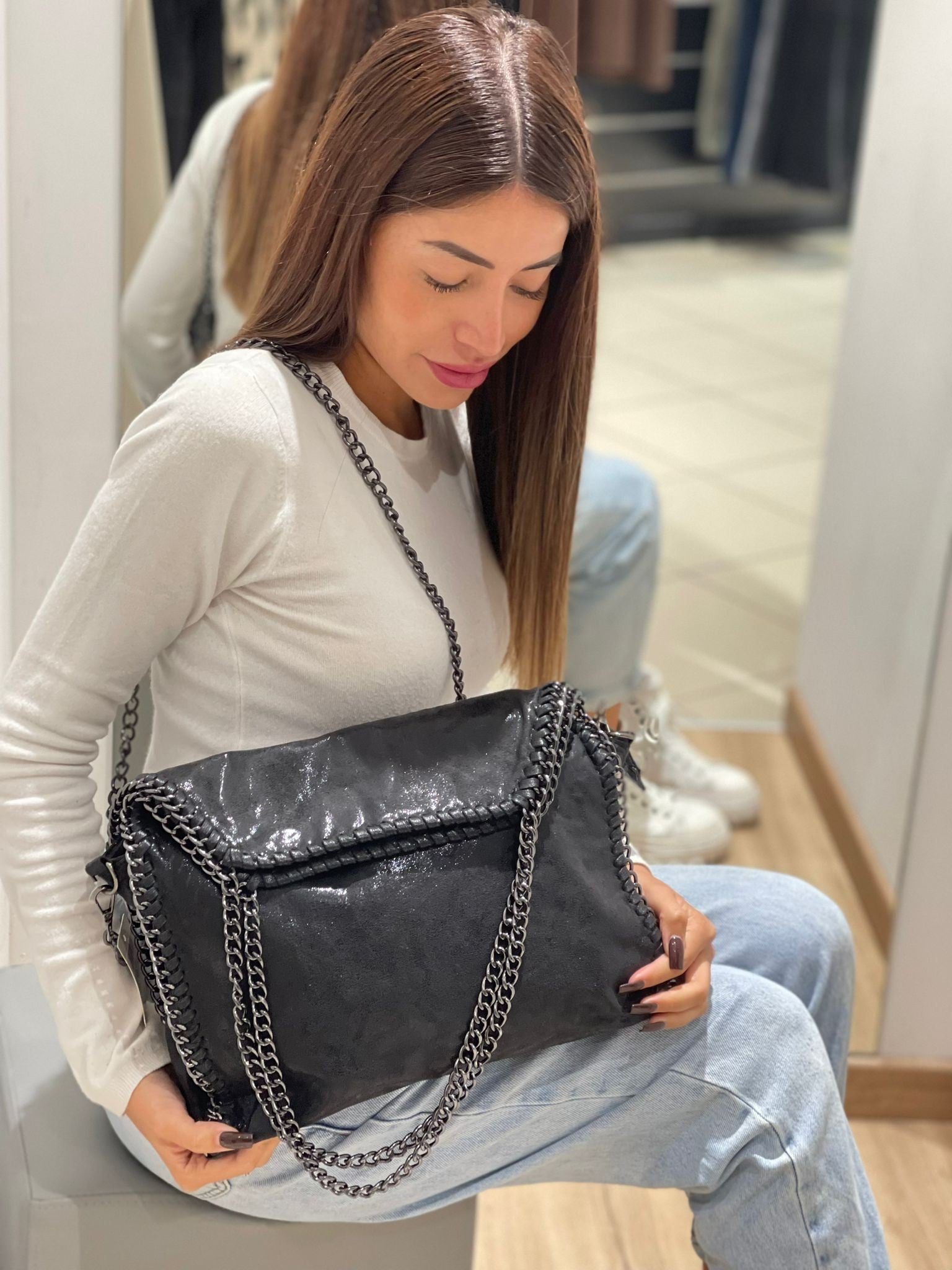 Borsa con catena